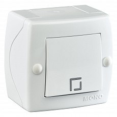 Выключатель одноклавишный mono elec...
